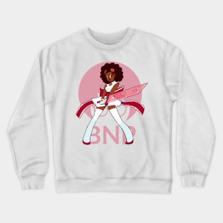 Black Nerd Problems Magical Girl Crewneck Sweatshirt